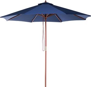 Beliani Parasol ogrodowy 270 cm niebieski TOSCANA (58095) 1
