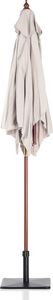 Beliani Parasol ogrodowy 144 x 195 cm beżowy FLAMENCO (58129) 6