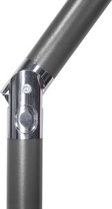 Beliani Parasol ogrodowy 270 cm burgundowy VARESE (85657) 7