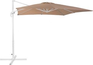 Beliani Parasol ogrodowy 250 x 250 cm piaskowy MONZA (86100) 1