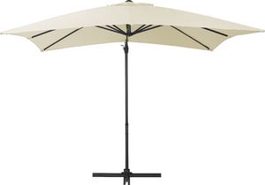 Beliani Parasol ogrodowy 250 x 250 cm jasnobeżowy MONZA (86104) 5
