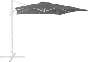 Beliani Parasol ogrodowy 250 x 250 cm ciemnoszary MONZA (86109) 1
