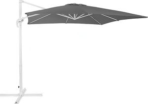 Beliani Parasol ogrodowy 250 x 250 cm ciemnoszary MONZA (86109) 3