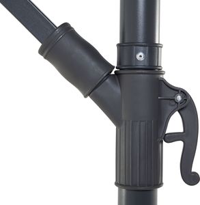 Beliani Parasol ogrodowy Ravenna jasnobeżowy 300 cm 4