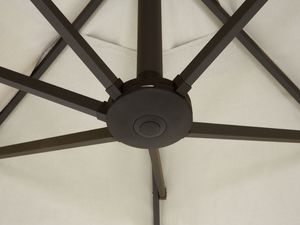 Beliani Parasol ogrodowy 270 x 460 cm beżowy SIBILLA (61906) 4