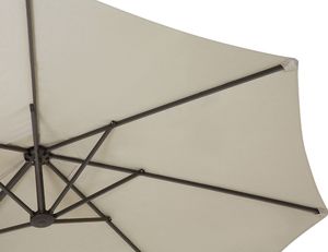 Beliani Parasol ogrodowy 270 x 460 cm beżowy SIBILLA (61906) 6