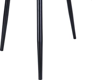 Beliani Zestaw 2 krzeseł do jadalni ciemnobrązowy MELROSE 7