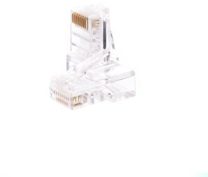 NetRack wtyk RJ45 UTP drut, kat. 5e (100 szt) (NP42) 1