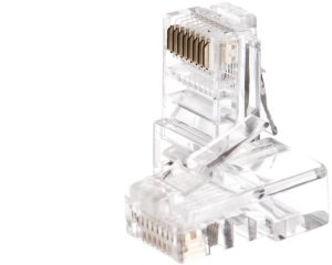 NetRack wtyk RJ45 UTP linka, kat. 5e (100 szt) (NP41) 1