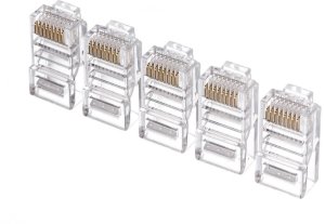 NetRack wtyk RJ45 UTP linka, kat. 5e (100 szt) (NP41) 2