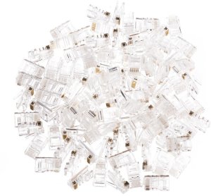 NetRack wtyk RJ45 UTP linka, kat. 5e (100 szt) (NP41) 4