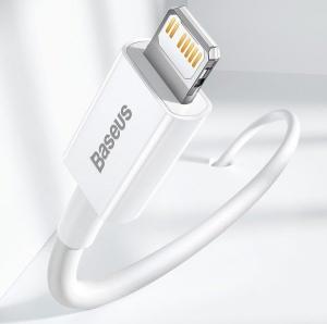 Kabel USB Baseus USB-C - Lightning 1 m Biały (baseus_20210428102456) 4