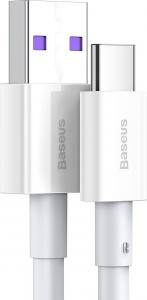 Kabel USB Baseus USB-A - USB-C 2 m Biały (baseus_20210428115105) 2