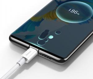 Kabel USB Baseus USB-A - USB-C 2 m Biały (baseus_20210428115105) 5