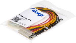 Akyga ATX24 - ATX24, 0.3m, Wielokolorowy (AK-CA-09) 2