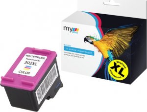 Tusz MyOffice Zamiennik tuszu HP 302 XL C (F6U67AE) 1