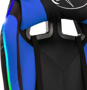 Fotel vidaXL RGB LED niebiesko-czarny (287996) 9