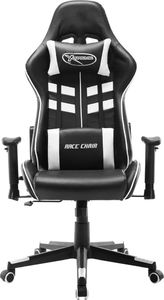 Fotel vidaXL czarno-biały (20507) 2