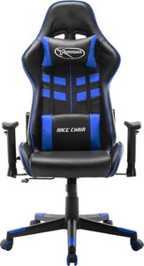 Fotel vidaXL czarno-niebieski (20502) 2