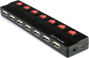 HUB USB PremiumCord 7x USB-A 2.0 (ku2hub7sw) 3