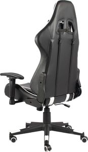 Fotel vidaXL czarno-biały (20482) 2