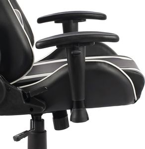 Fotel vidaXL czarno-biały (20482) 4