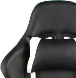 Fotel vidaXL czarno-biały (20482) 5