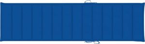 vidaXL Poduszka na leżak, kobaltowa, 200x50x4 cm, tkanina (314198) 2