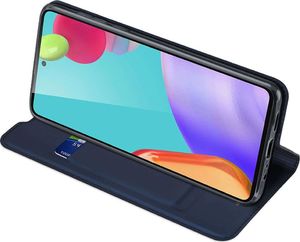 Dux Ducis DUX DUCIS Skin Pro kabura etui pokrowiec z klapką Samsung Galaxy A52 5G / A52 4G niebieski 5