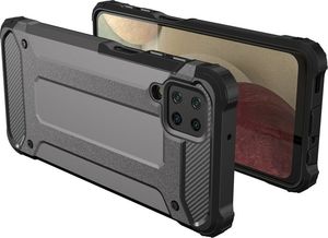 Hybrid Armor pancerne hybrydowe etui pokrowiec Samsung Galaxy A12 złoty 3