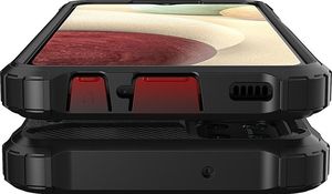 Hybrid Armor pancerne hybrydowe etui pokrowiec Samsung Galaxy A12 złoty 9