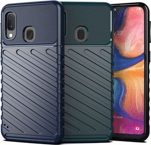 Thunder Case elastyczne pancerne etui pokrowiec Samsung Galaxy A20e niebieski 13