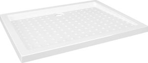 Brodzik vidaXL prostokątny 90 cm x 70 cm (148896) 2