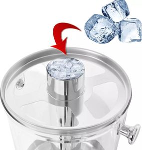 vidaXL Dozownik do soku, stal nierdzewna, 8 L 2