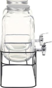 vidaXL Słój z kranikiem 2x4L (50830) 4