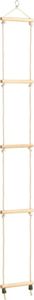 vidaXL Drabinka sznurowa dla dzieci, lite drewno i PE, 30x168 cm 1