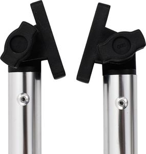 vidaXL Drążki podporowe do zadaszenia Bimini, 2 szt., aluminium 7