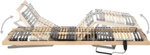 vidaXL Elektryczny stelaż do łóżka z 42 listwami, 7 stref, 90 x 200 cm 2
