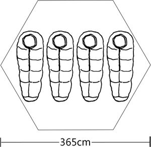 Namiot turystyczny vidaXL 93033 7