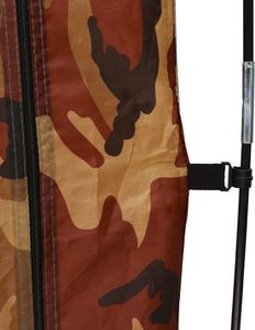 vidaXL Namiot prysznicowy/WC/przebieralnia, moro 3