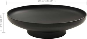 Palenisko ogrodowe vidaXL 59 cm 5