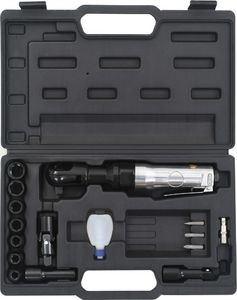 Klucz udarowy vidaXL Pneumatyczny klucz grzechotkowy z akcesoriami 1/2'' 4