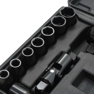 Klucz udarowy vidaXL Pneumatyczny klucz grzechotkowy z akcesoriami 1/2'' 5