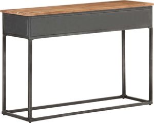 vidaXL Stolik konsola, 110 x 35 x 75 cm, lite drewno akacjowe 4