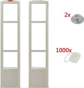 vidaXL System antenowy RF ze znacznikami hard tag i rozpinaczem 8,2MHz 1