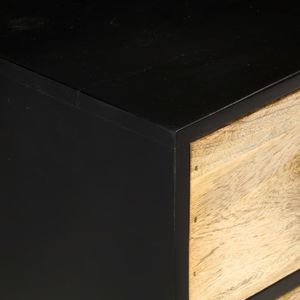 vidaXL Szafka, 110 x 33 x 64 cm, lite drewno mango 3