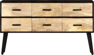 vidaXL Szafka, 110 x 33 x 64 cm, lite drewno mango 4