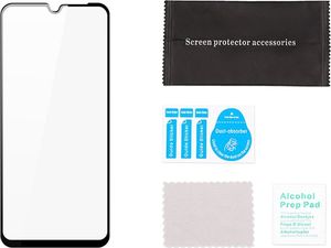 Dux Ducis Dux Ducis 9D Tempered Glass wytrzymałe szkło hartowane 9H na cały ekran z ramką Motorola Moto G30 / Moto G10 czarny (case friendly) 11