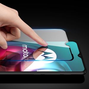 Dux Ducis Dux Ducis 9D Tempered Glass wytrzymałe szkło hartowane 9H na cały ekran z ramką Motorola Moto G30 / Moto G10 czarny (case friendly) 9
