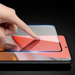 Dux Ducis Dux Ducis 9D Tempered Glass wytrzymałe szkło hartowane 9H na cały ekran z ramką Samsung Galaxy A72 4G czarny (case friendly) 9